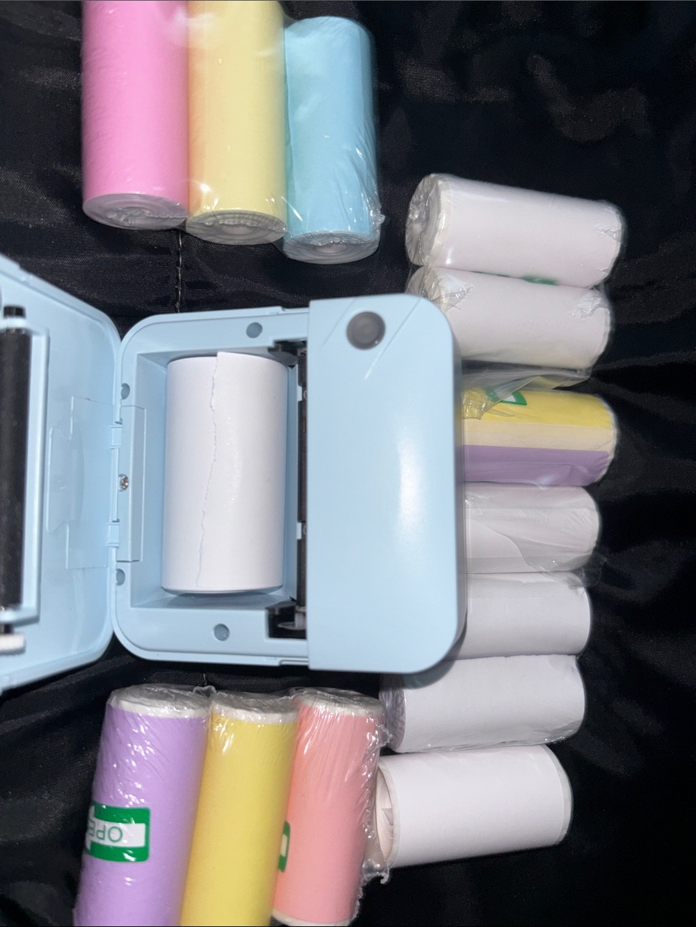 Blue mini printer - Picture 2 of 3